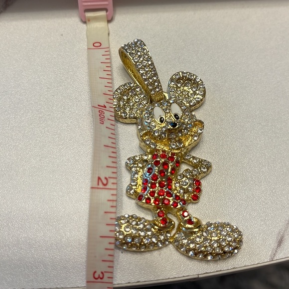 14K Gold Plated Minnie Pendant - Picture 14 of 14